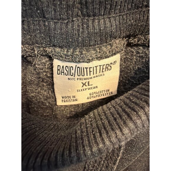 Basic Outfitters Mens Dark Gray Jogger Sweatpants Size XL - Picture 2 of 4